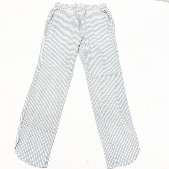 Marine Layer Striped Chambray Casual Slack Pants Size X-Small - Picture 2 of 7